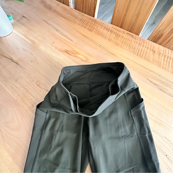 Lululemon military green leggings 4 - Picture 5 of 7